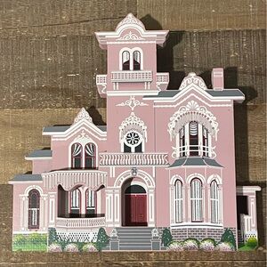 Sheila’s E.B. Hall House, Wellsville, New York. State Series. Wood Collectable.